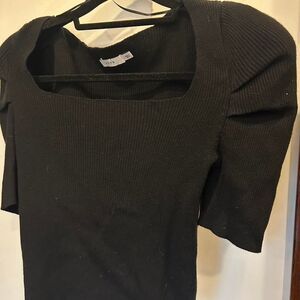 Lush-clothing Women's Black Blouse